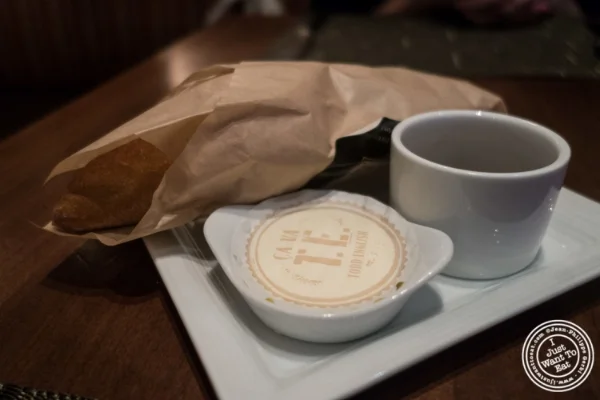 Bread at Ça Va Todd English in New York, NY