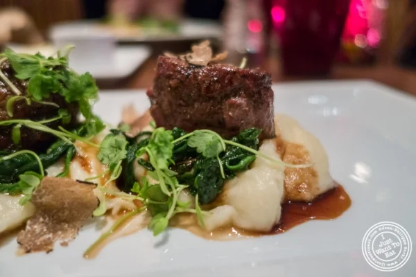 Tournedos de boeuf at Ça Va Todd English in New York, NY