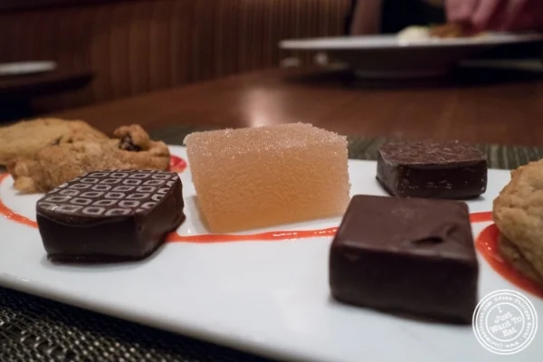 Chocolates and pate de fruit at Ça Va Todd English in New York, NY