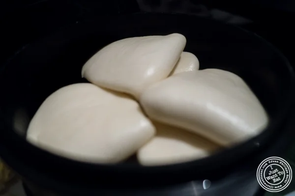 Steamed buns at Buddakan in New York, NY