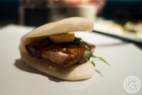 Hoisin glazed pork belly at Buddakan in New York, NY