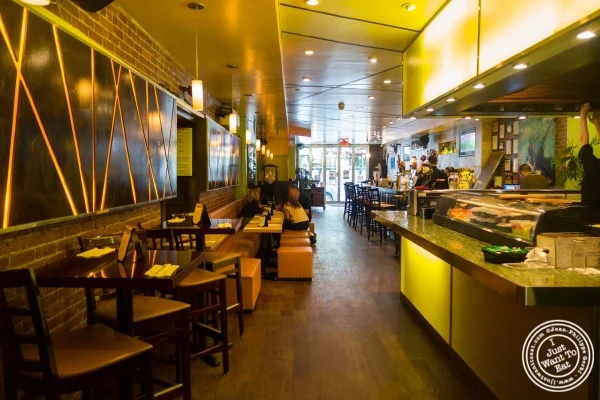 Dining room at Bamboo 52 in New York, NY