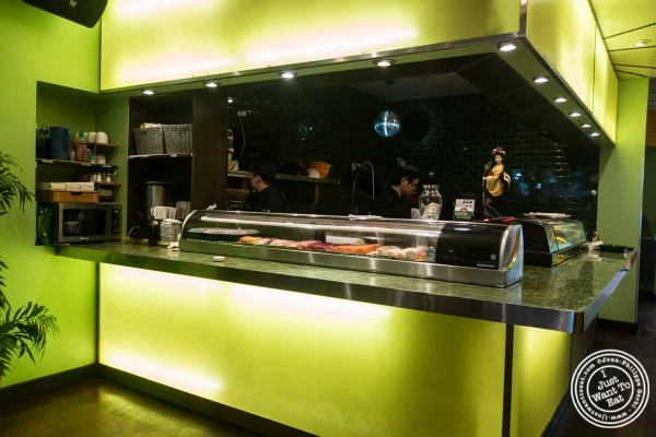 Sushi bat at Bamboo 52 in New York, NY