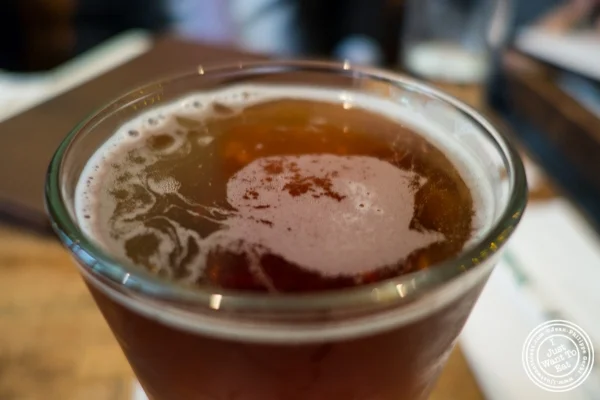 Yuengling beer at Bamboo 52 in New York, NY