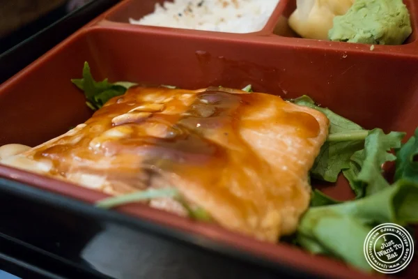 Salmon teriyaki at Bamboo 52 in New York, NY