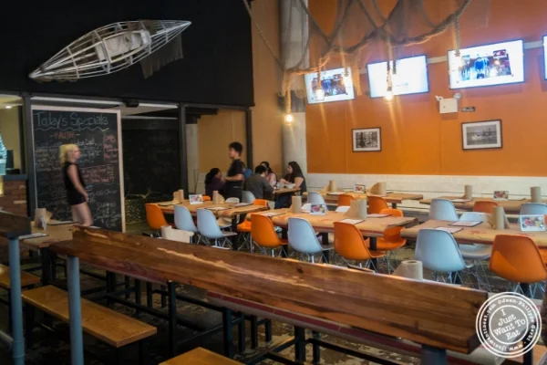 Dining room at Claw Daddy's in New York, NY