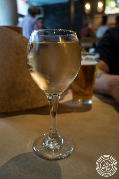 Dry Riesling at Claw Daddy's in New York, NY