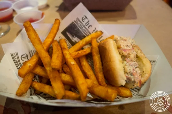 Lobster roll at Claw Daddy's in New York, NY