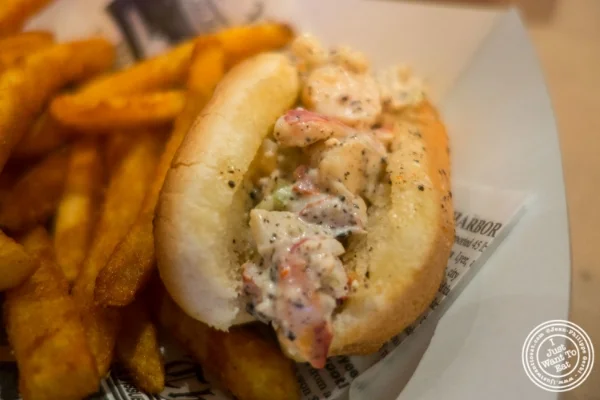 Lobster roll at Claw Daddy's in New York, NY