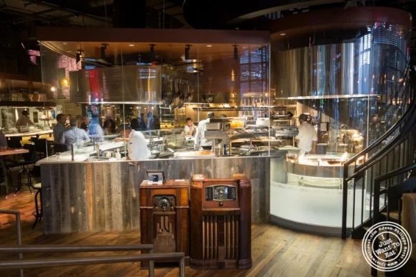 Kitchen at Urbo in Times Square, New York, NY