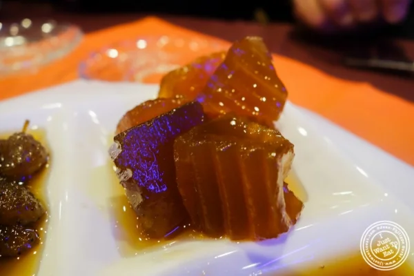 Pumpkin jam at Nargis Café in Brooklyn, NY