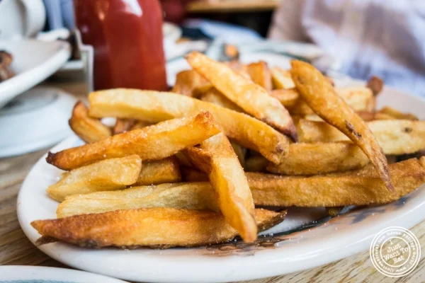 French fries at Peter Luger Steakhouse in Brooklyn, NY