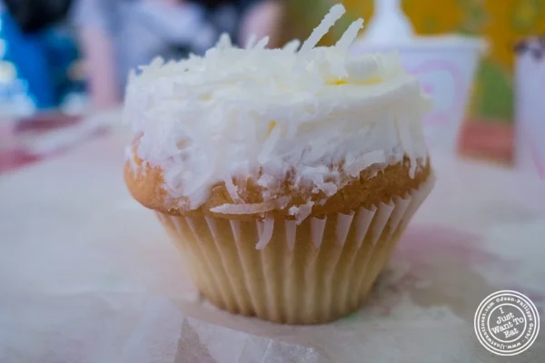 Coconut cupcake at Sugar Sweet Sunshine in New York, NY
