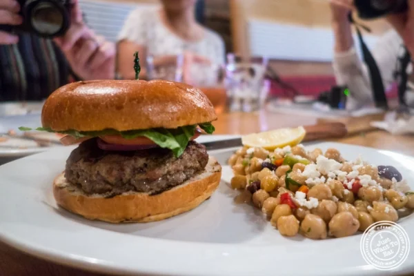 The Classic Burger at Spiegel in New York, NY