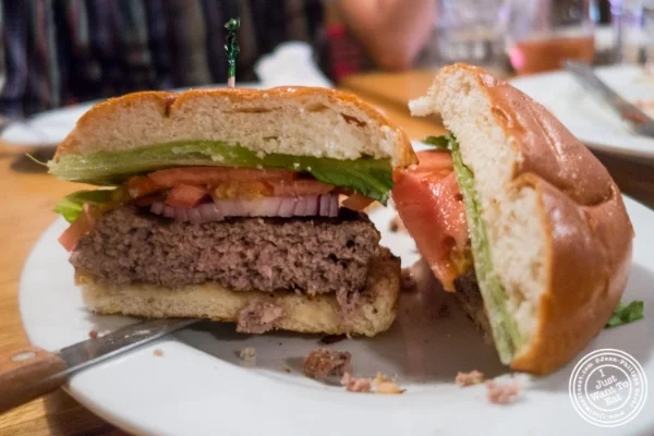 The Classic Burger at Spiegel in New York, NY