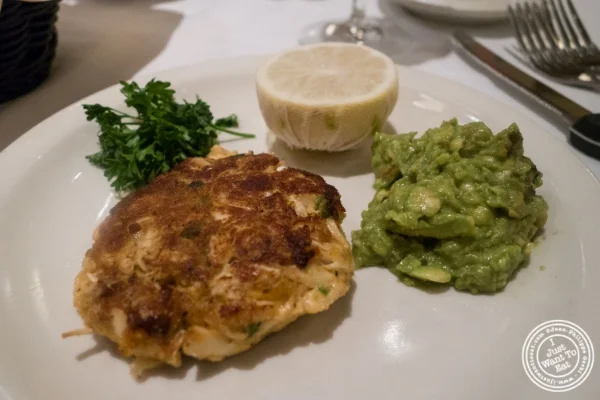 Crab cake at Ted's Montana Grill in New York, NY
