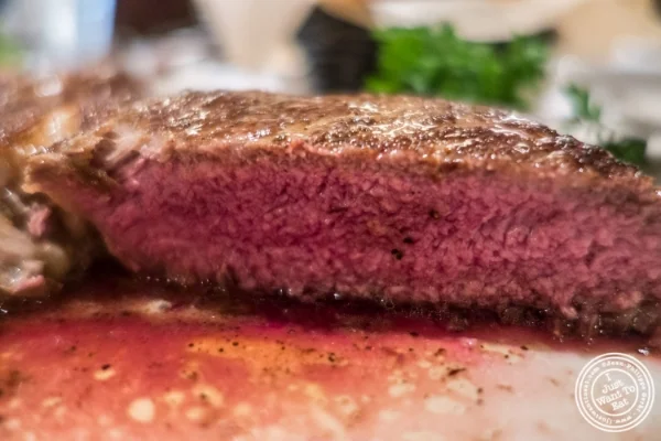 Delmonico ribeye at Ted's Montana Grill in New York, NY