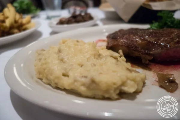 Mash potatoes at Ted's Montana Grill in New York, NY