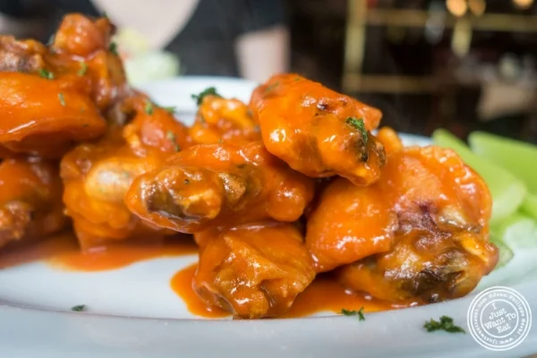 Buffalo wings at Maxwell's Tavern in Hoboken, NJ 
