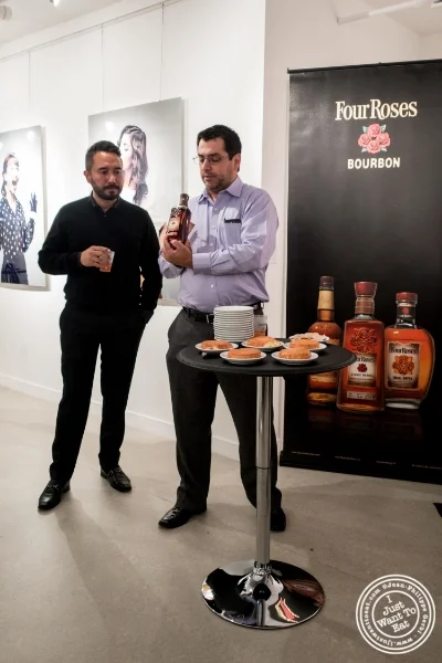 Four Roses Bourbon at Les filles à fromages exhibit: Bourbon and Cheese Tasting