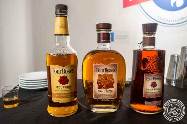 Four Roses Bourbon at Les filles à fromages exhibit: Bourbon and Cheese Tasting