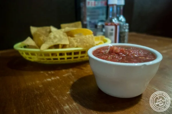 Chips and salsa at East LA in Hoboken, NJ
