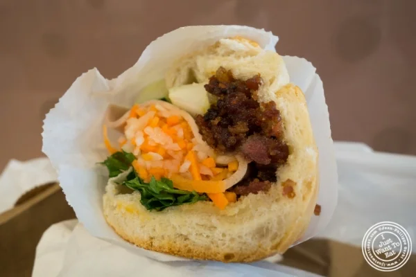 Banh Mi Nem Nuong at Banh Mi Saigon Bakery in New York, NY