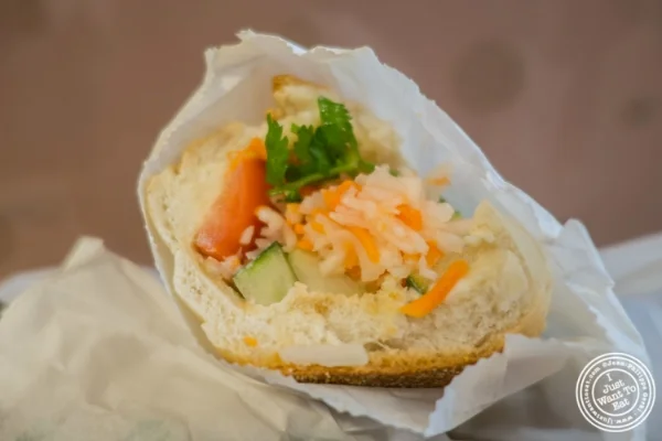 Banh Mi Do Chay at Banh Mi Saigon Bakery in New York, NY