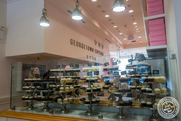 Georgetown cupcake in Soho, New York, NY