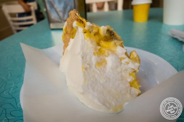 Banana cream pie at Billy's Bakery in Tribeca, New York, NY