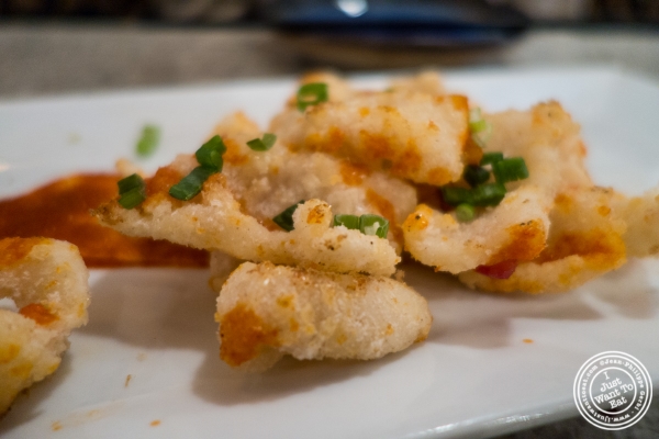 Sotong Goreng or fried squid at Laut in New York, NY