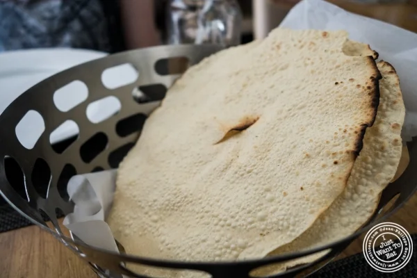 papadam at Bhatti Indian Grill in New York, NY