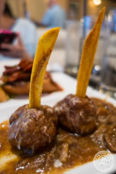 meatballs at Havana Alma De Cuba in New York, NY