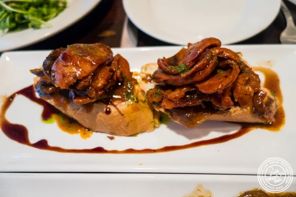 montadito de chorizo at Havana Alma De Cuba in New York, NY