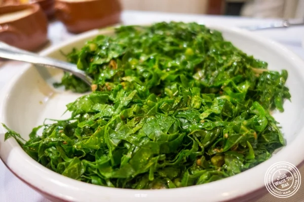 Collard greens at Bolinha in Sao Paulo, Brazil