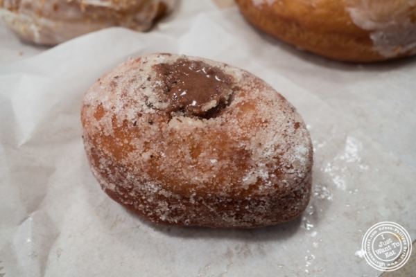 Nutella donut at Dough in Chelsea, New York, NY