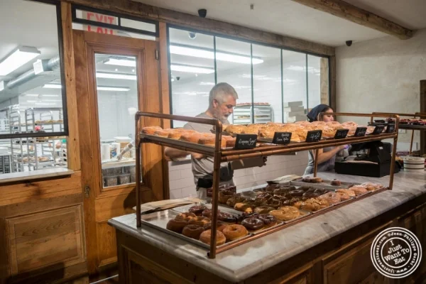 Glazed donut at Dough in Chelsea, New York, NY