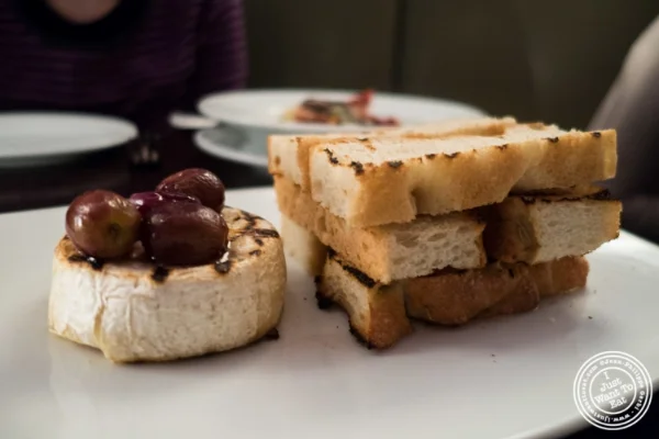 Grilled camembert at Eatery, Theater District, NYC, New York