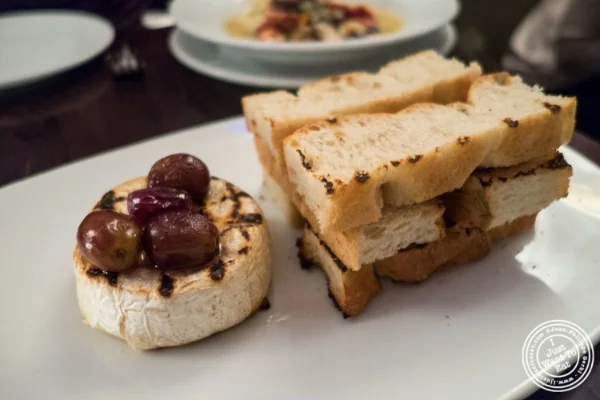 Grilled camembert at Eatery, Theater District, NYC, New York