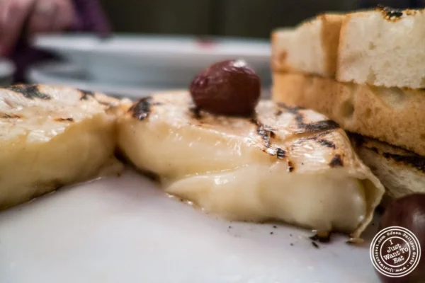 Grilled camembert at Eatery, Theater District, NYC, New York