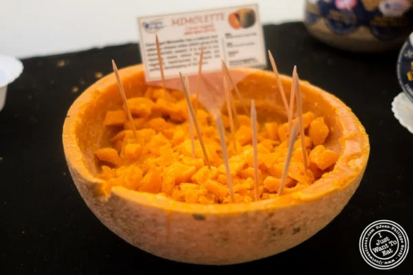 Halloween with mimolette at The French Cheese Board