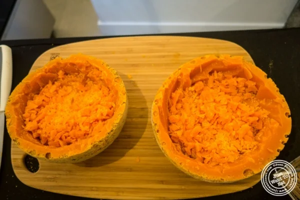 Halloween with mimolette at The French Cheese Board