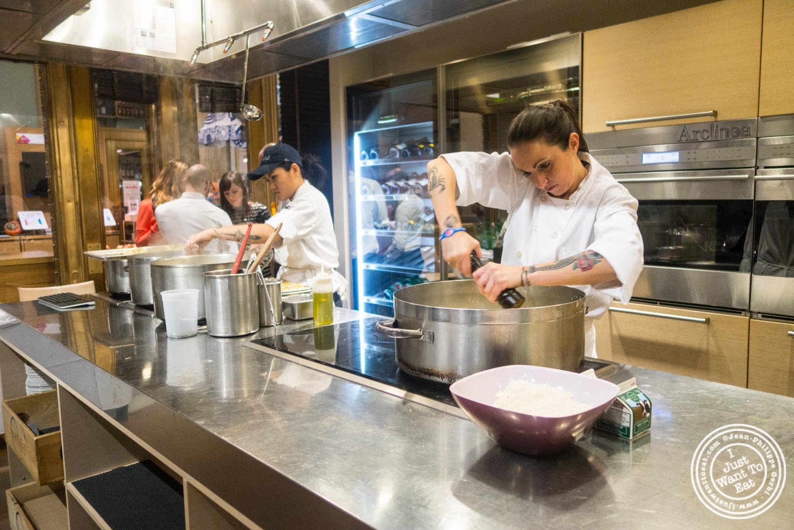 Abate Fetel Pear Tasting by Chef Nicoletta Grippo at La Scuola in Eataly