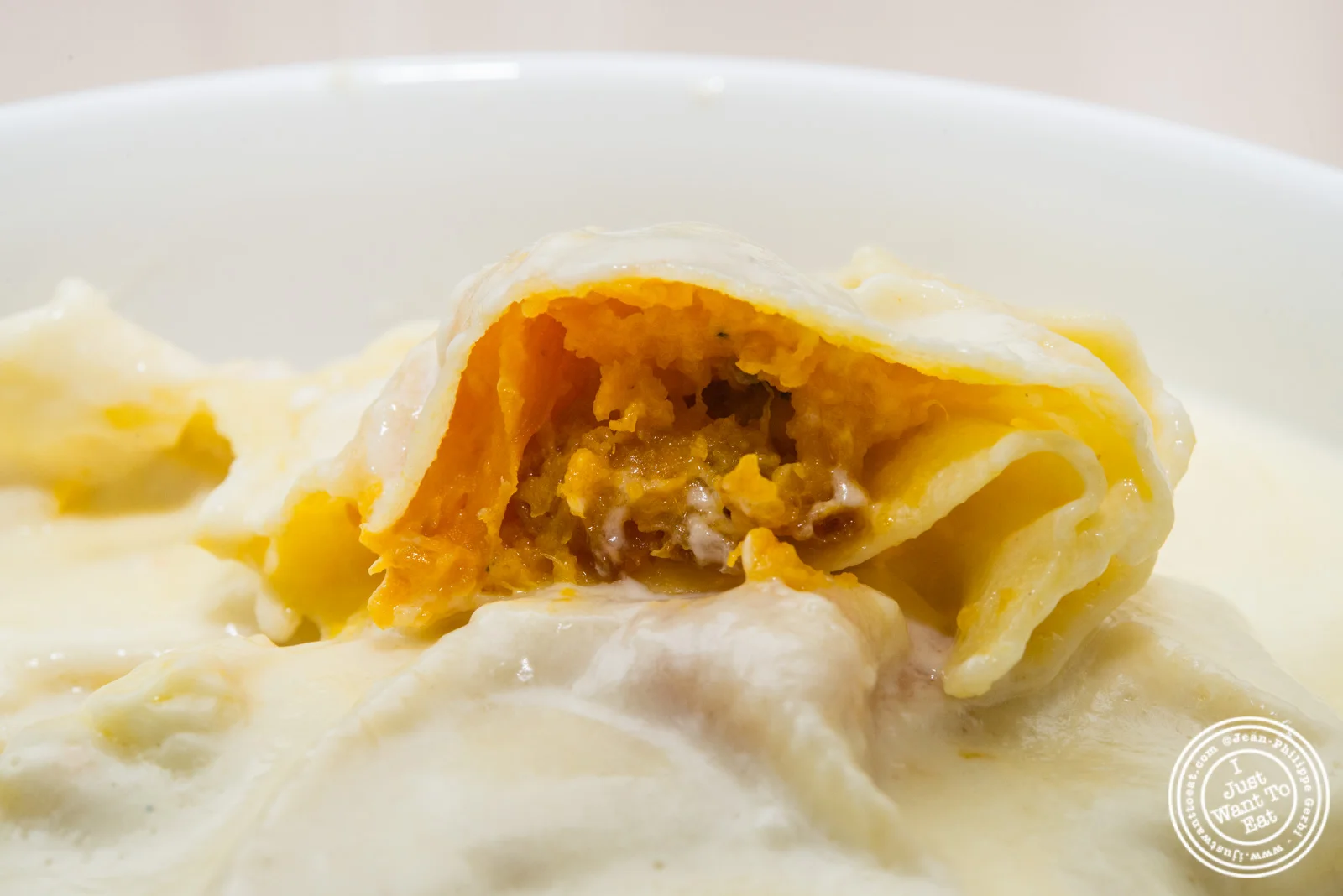 Recipe: Butternut Squash Ravioli With Taleggio Cream
