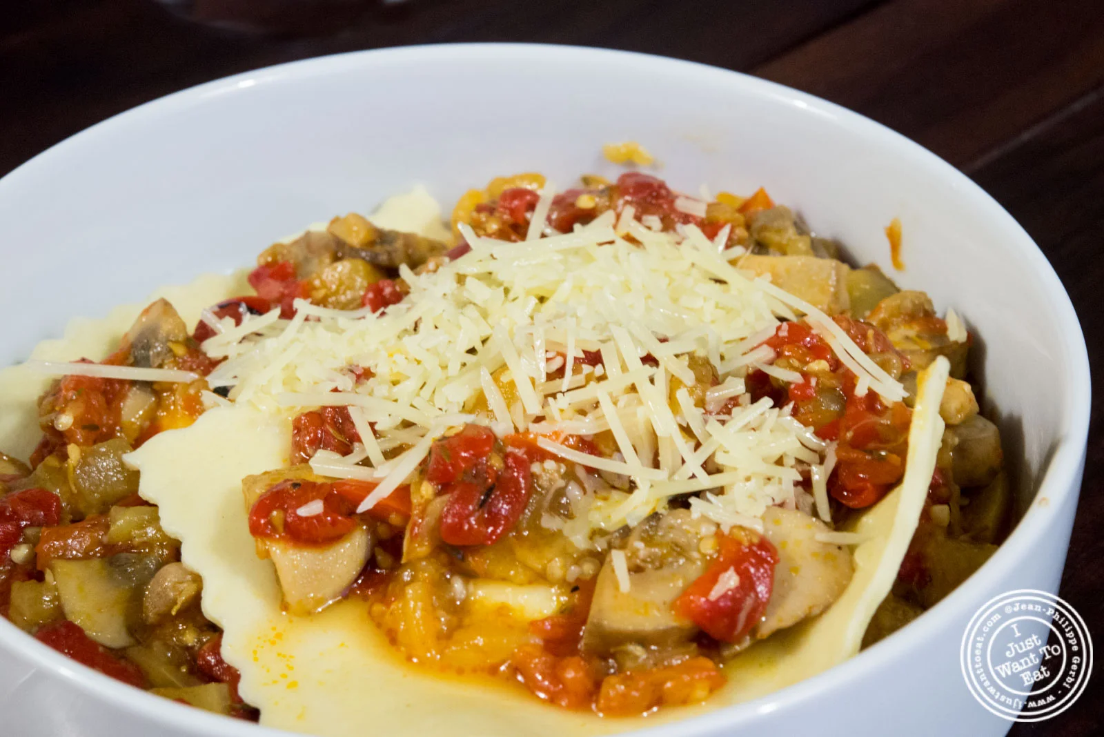 Recipe: Ricotta Ravioli With A Vegetable Stew