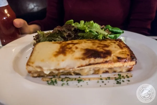 Croque Monsieur at The Odeon in TriBeCa, New York, NY