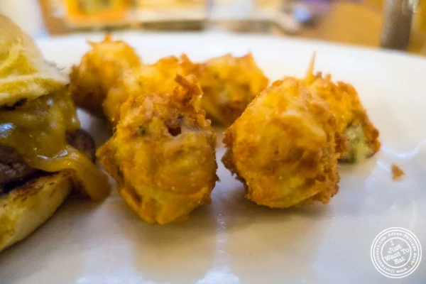 Tater tots at Heartland Brewery in New York, NY