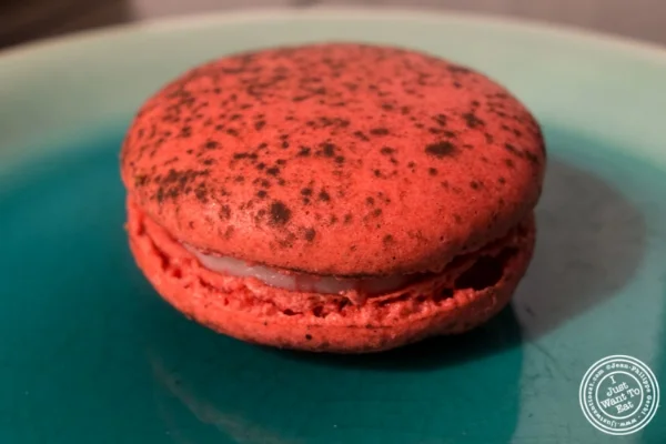 Red velvet at Woops Macarons and Cookies in NYC, New York