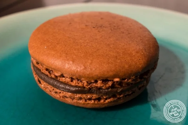 Dark chocolate at Woops Macarons and Cookies in NYC, New York
