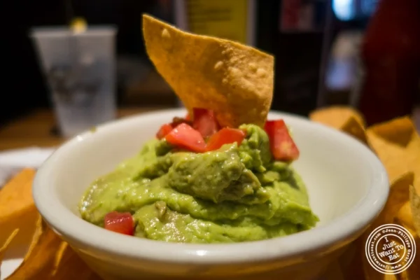 Homemade guacamole at Mikie Squared in Hoboken, NJ